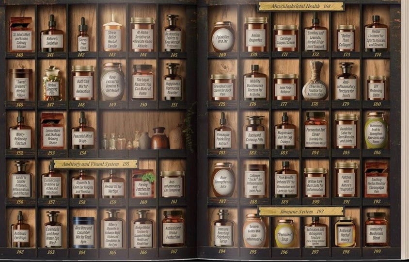 Natural health-home apothecary