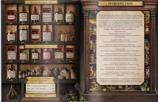 Natural health-home apothecary